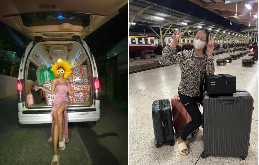 Dàn thí sinh đi xe máy, cưỡi trâu dự thi Hoa hậu Hòa bình Thái Lan-7