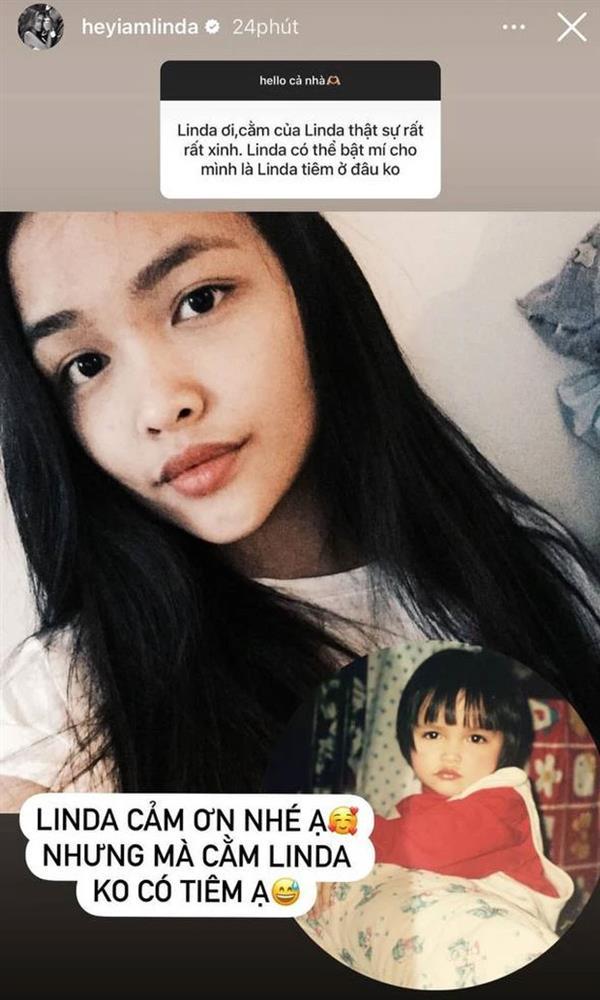 Linda Ngô khoe ảnh hồi nhỏ, phủ nhận sửa 1 điểm trên mặt-2