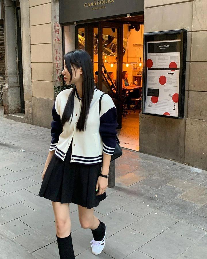 3 kiểu chân váy đang hot ở Hàn Quốc, giúp che đùi to-4