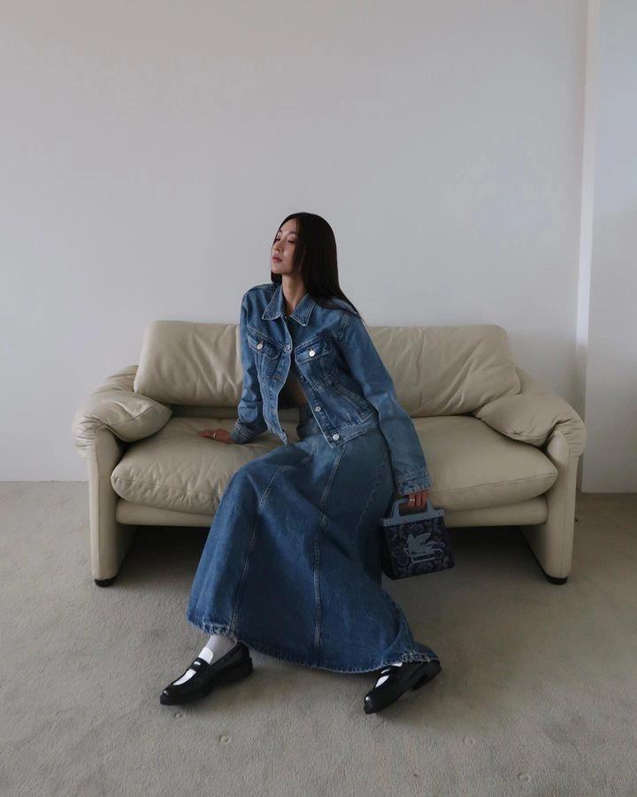 3 kiểu chân váy đang hot ở Hàn Quốc, giúp che đùi to-6