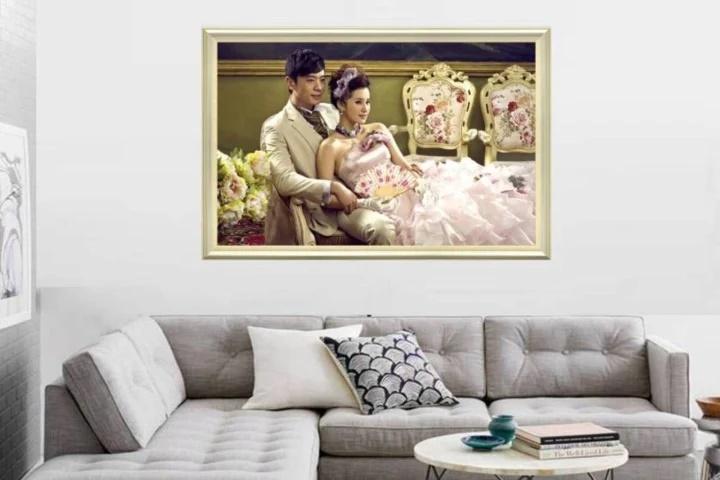 Những cách đặt ảnh cưới hợp phong thuỷ mà vợ chồng cần lưu ý-2