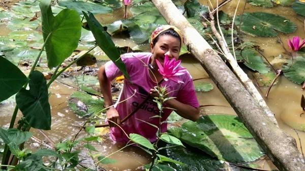 Cuộc sống nông dân của nữ hoàng cảnh nóng Kiều Trinh ở nhà vườn 5.000m2-4