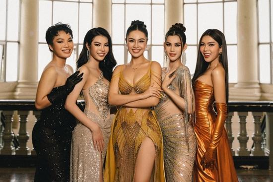 Học trò Thủy Tiên khoe dáng trước chung kết Miss International Queen VN 2023