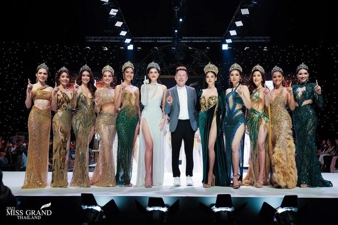 Hoa hậu Hòa bình Thái Lan Engfa Waraha diện váy xẻ cao, hở nội y-2