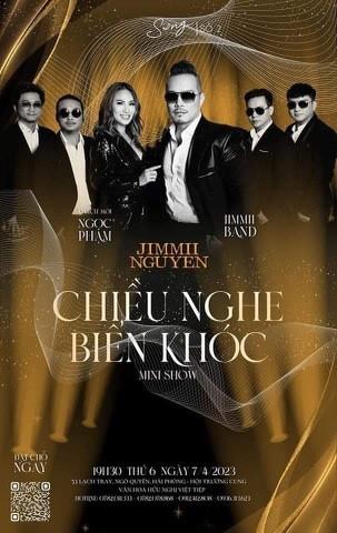 Hải Phòng dừng khẩn cấp đêm nhạc ca sĩ Jimmii Nguyễn khi đang diễn-1