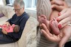 Bill Gates hạnh phúc khoe ảnh chụp cùng cháu ngoại mới sinh