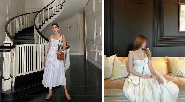 Mẫu váy 2 dây khiến Hà Hồ, Hương Giang mê mẩn-2