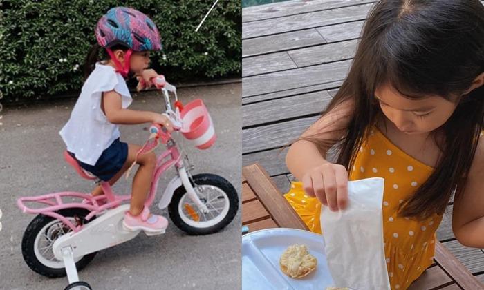 Con gái Tăng Thanh Hà nổi bật khi xuất hiện chung khung hình với mẹ-3