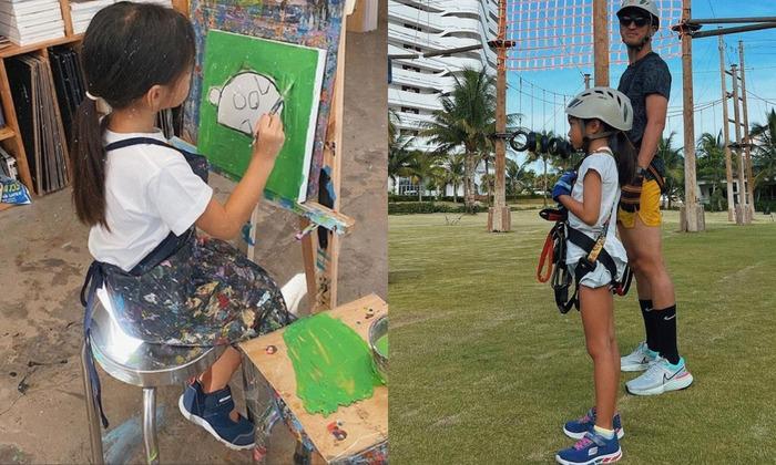 Con gái Tăng Thanh Hà nổi bật khi xuất hiện chung khung hình với mẹ-4