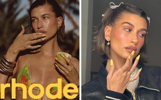Hailey Bieber bị ghét vẫn khiến người ta chạy theo 5 trend nail-2