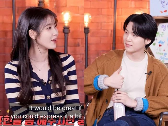 Suga giận dỗi vì không được IU mời diễn concert-2