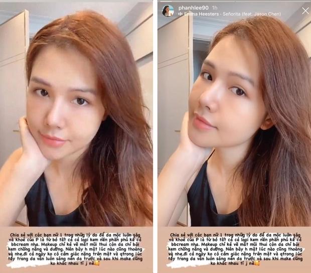 Mẹ 2 con Phanh Lee được khen nhờ làn da đẹp không kém thiếu nữ-5