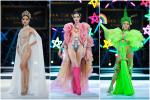 Váy áo cắt xẻ phản cảm tràn ngập Hoa hậu Hòa bình Thái Lan