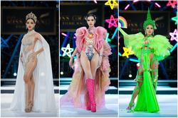 Váy áo cắt xẻ phản cảm tràn ngập Hoa hậu Hòa bình Thái Lan