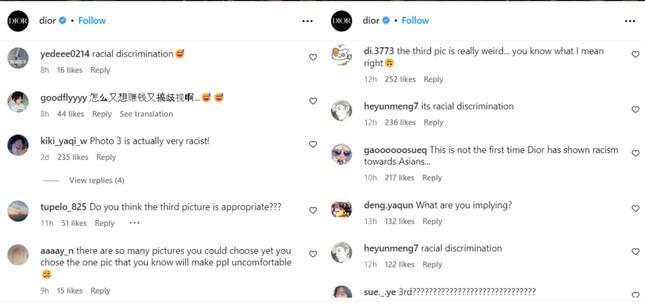 Dior vướng nghi vấn phân biệt chủng tộc trong bộ ảnh quảng cáo mới-3