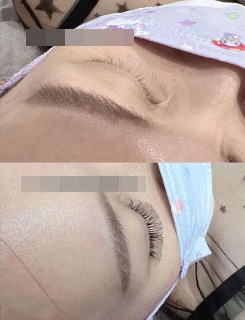 Bị yêu cầu để mặt thật chụp hộ chiếu, cô gái tự nhổ từng sợi mi vừa nối-3