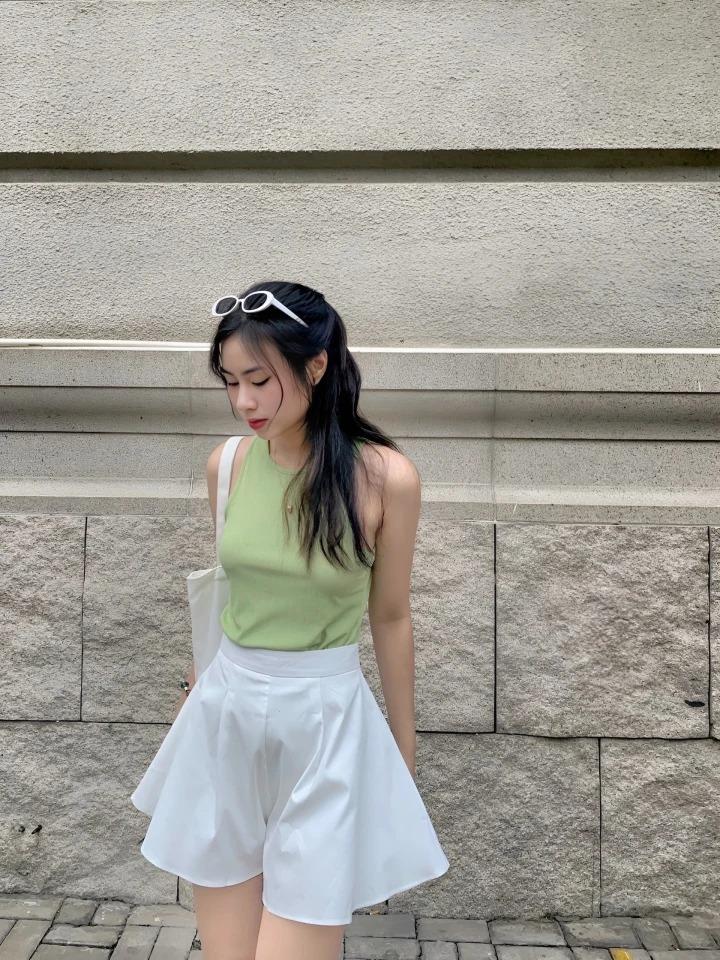 Cách phối đồ với quần giả váy dành cho các tín đồ thời trang-4