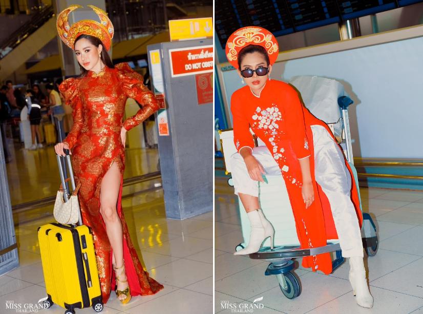 Thí sinh Hoa hậu Hòa bình Thái Lan làm lố-1