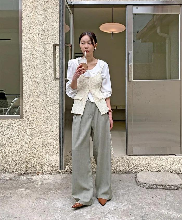 Nàng eo bánh mì nên mặc gì để trông thon thả?-2