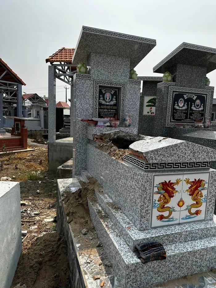 Gia đình lên tiếng về hình ảnh phần mộ cố đạo diễn Vũ Minh bị đập phá-1