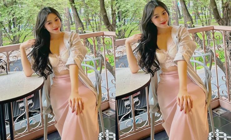 Quỳnh Kool dở khóc dở cười vì váy lụa mỏng giống Diễm My 9X-2