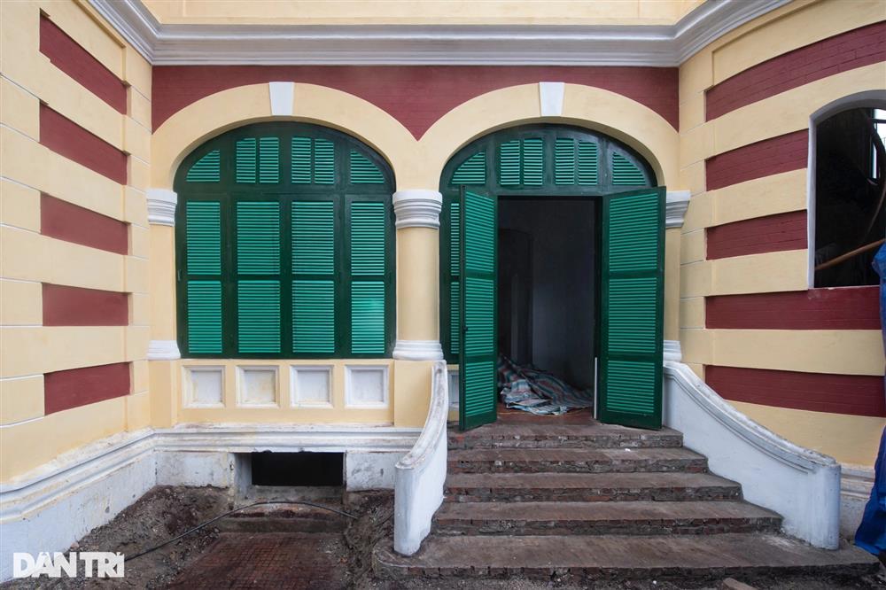 Cận cảnh biệt thự Pháp cổ ở Hà Nội sửa chữa, bảo tồn gần 15 tỷ đồng-3