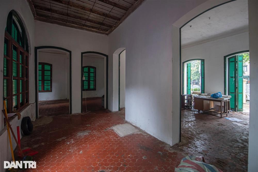 Cận cảnh biệt thự Pháp cổ ở Hà Nội sửa chữa, bảo tồn gần 15 tỷ đồng-5