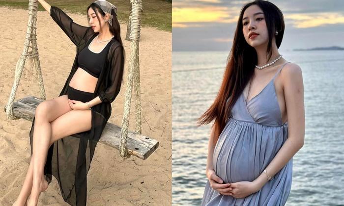 Á hậu Thúy An sinh con gái đầu lòng-2