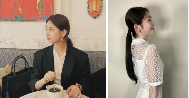 5 cách buộc tóc sang xịn mịn của sao Hàn-5