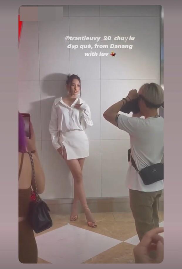 Ngoài mặt mộc cực xịn, Tiểu Vy còn bất chấp mọi loại cam thường-5