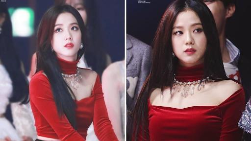 Cô nàng mệnh Hỏa Jisoo (BLACKPINK) và những lần mặc outfit đỏ bùng nổ visual-3