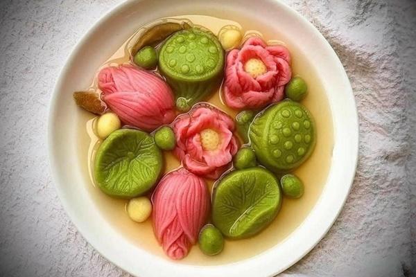 Tết Hàn Thực làm bánh trôi ngũ sắc bằng màu tự nhiên an toàn tại nhà-5