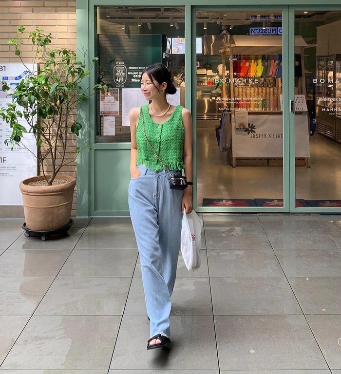 10 set đồ nên diện khi búi tóc-5