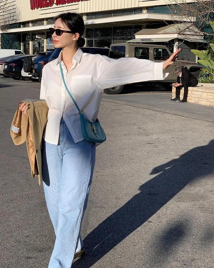 10 set đồ nên diện khi búi tóc-7