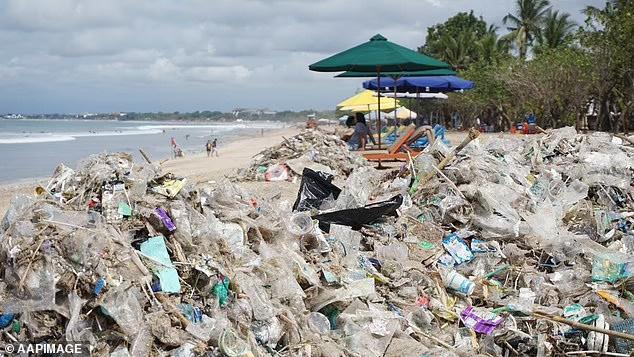 Bãi biển hoang sơ ở thiên đường Bali chết ngập trong núi rác-2