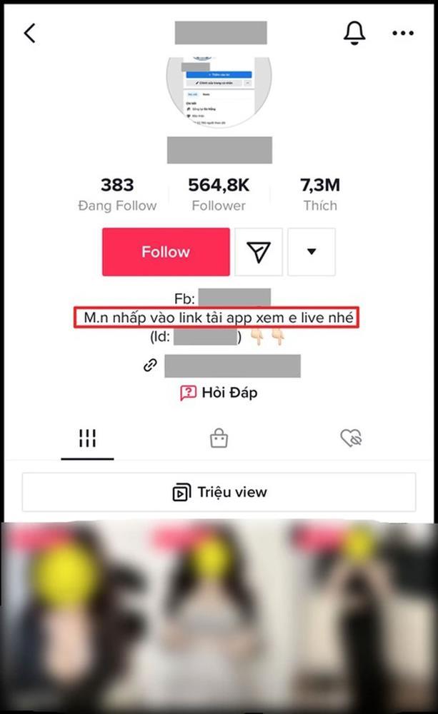 Phản cảm livestream nội dung 18+ gắn link bán hàng trên TikTok-1