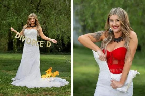 Phấn khích vì ly hôn thành công, người phụ nữ làm tiệc lớn