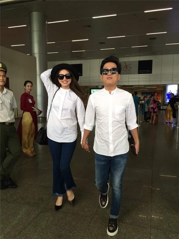 Gu thời trang sân bay tối giản của Nhã Phương-6