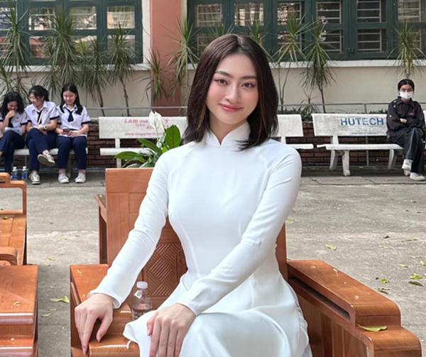 Hoa hậu Lương Thùy Linh hóa thân vào vai cô Trúc Hà Tăng-1