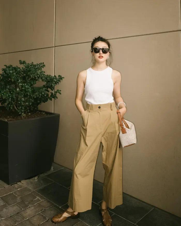 10 cách mặc quần ống rộng sành điệu khi đi du lịch-5