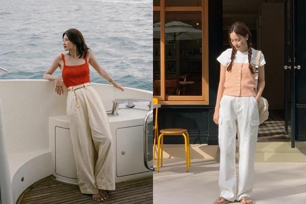 Công thức hack dáng với quần ống rộng giống sao Hàn-11