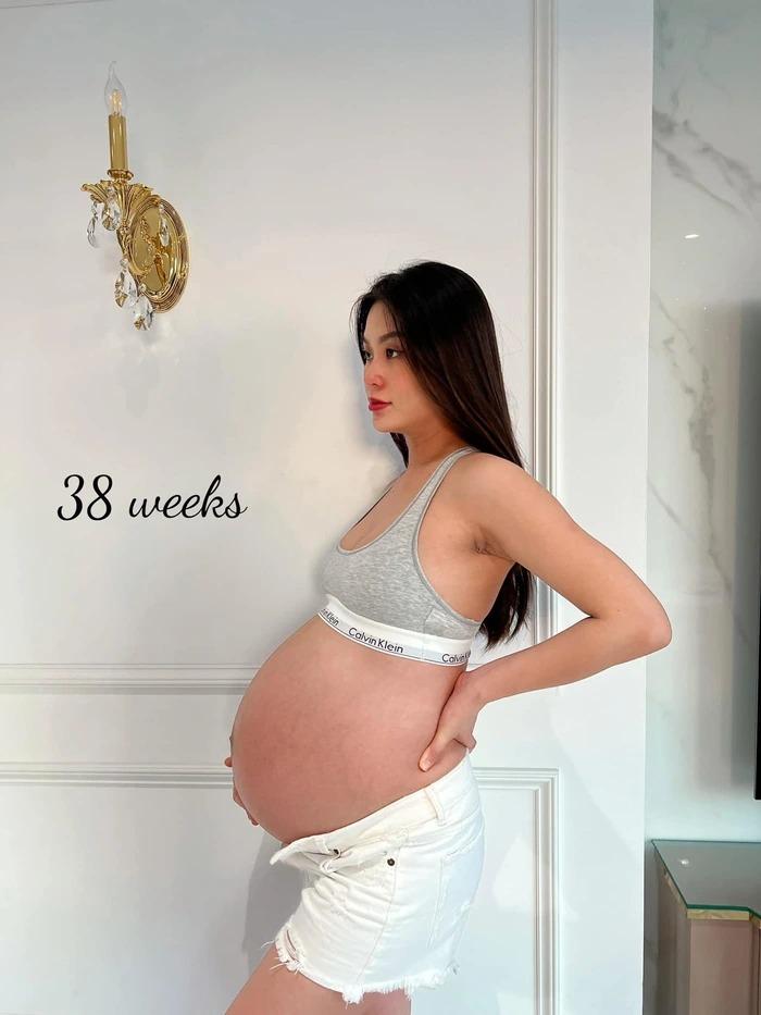 Á hậu Diễm Trang hé lộ hành trình mang bầu đến lúc hạ sinh con thứ 2-2