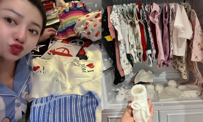 Ca sĩ Vbiz thông báo sinh con gái đầu lòng sau 4 năm kết hôn-2