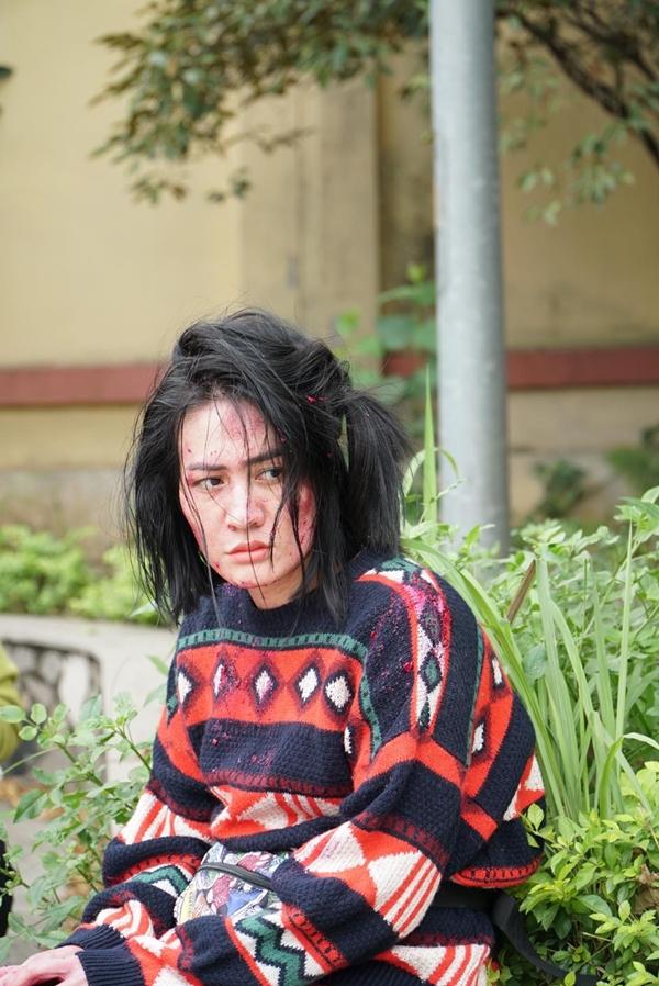 Thanh Hương diễn hăng trát thanh long đầy mặt, hạt chui vào tai Minh Cúc-4