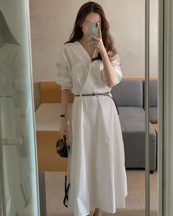 Vì sao váy trắng là item không thể thiếu trong tủ đồ mùa hè?-6
