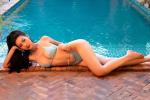 Đôi chân dài 1,23 m của Hoa hậu Bảo Ngọc khi diện bikini