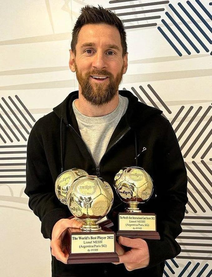 Messi nhận danh hiệu Cầu thủ xuất sắc nhất thế giới-1