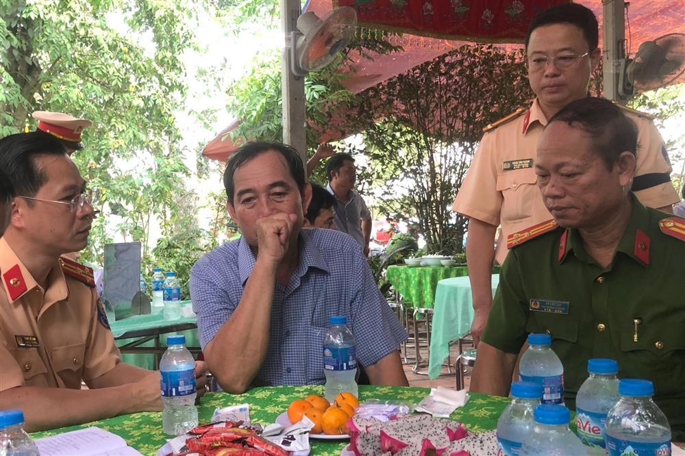 Lãnh đạo Cục CSGT chia buồn cùng gia đình thiếu tá hy sinh ở Long An-2