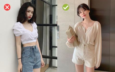 4 kiểu áo không dành cho người có vòng eo kém thon-1