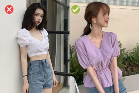 4 kiểu áo không dành cho người có vòng eo kém thon